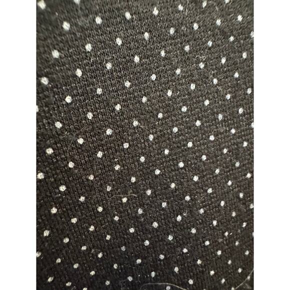 GAP Dress Womens Black White Polka Dot Fit & Flare Dress Retro Size 14 - Picture 4 of 4